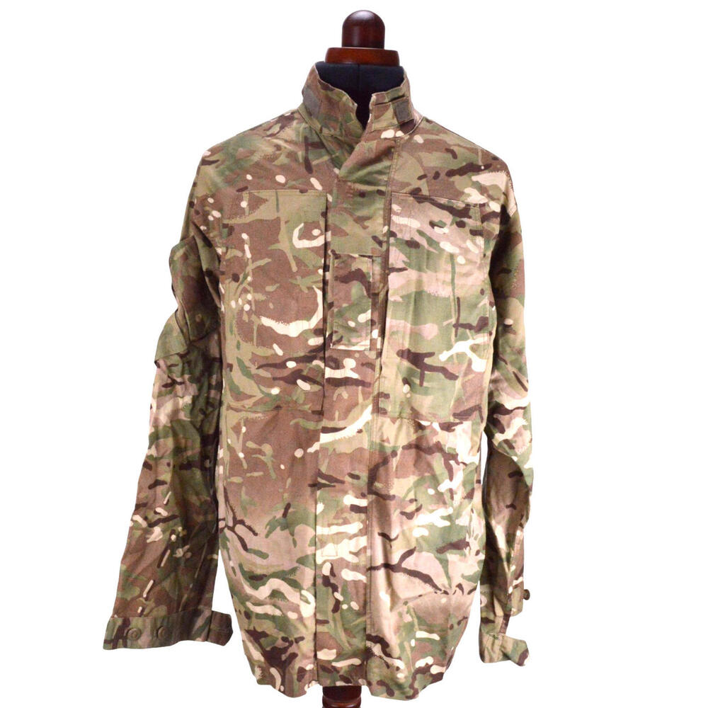British Army Camo Military Jacket Combat MTP Shirt 190/96 M Tall Green